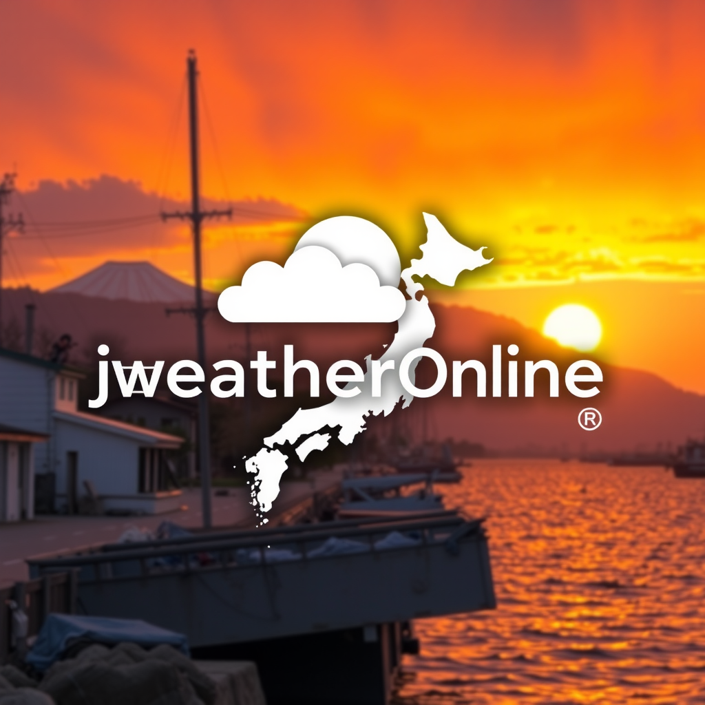 japanweatheronline ロゴ - 日本全国の正確な天気予報と気象情報を提供